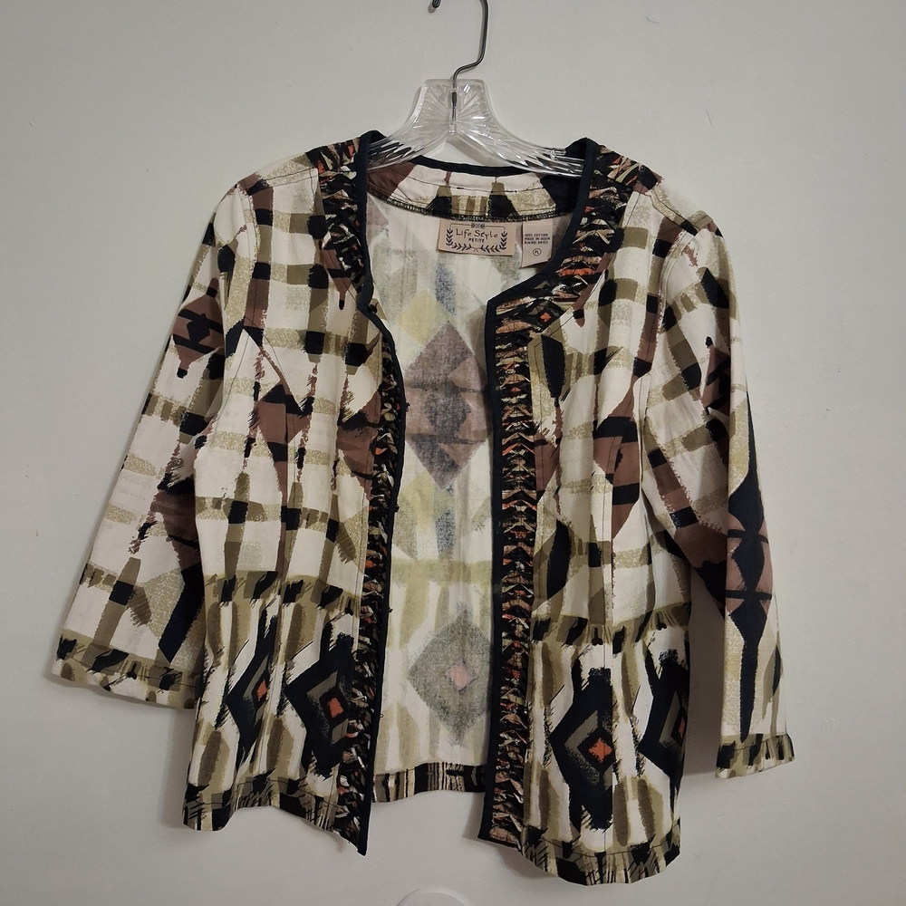 Chic Multicolor Blazer - image 1